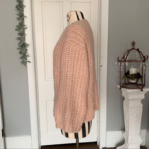 Zara knit pink sweater - Picture 4 of 6